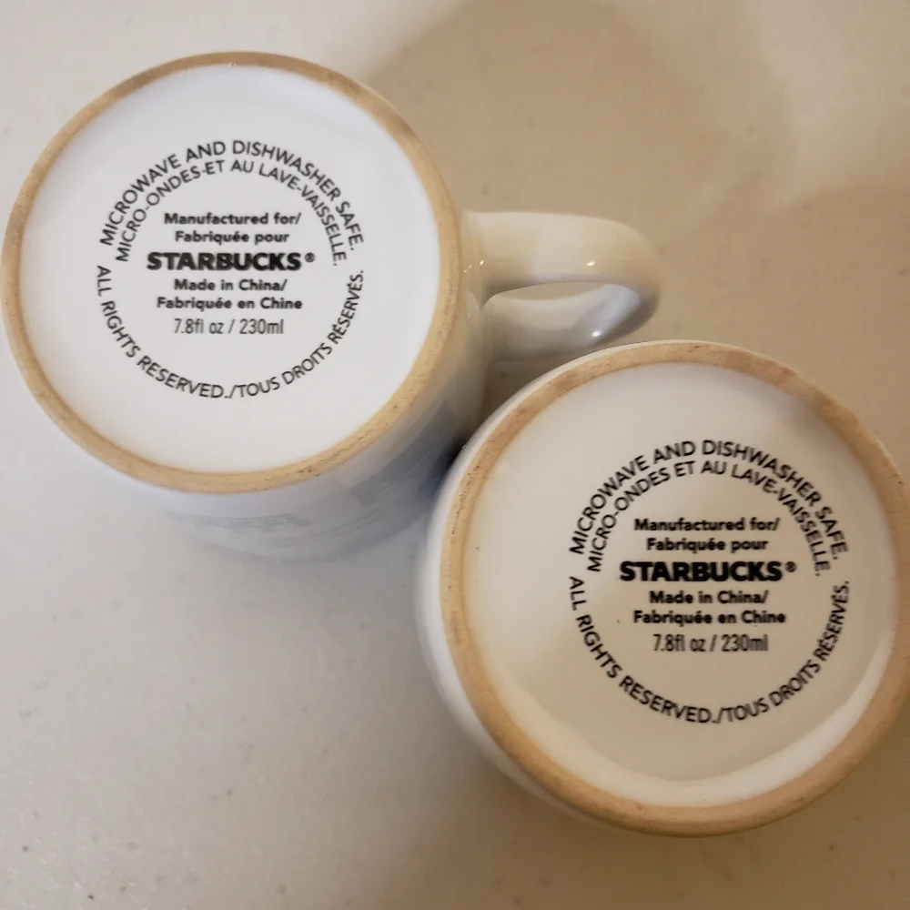 Starbucks Small Things I Love‎ Espresso Coffee Cups